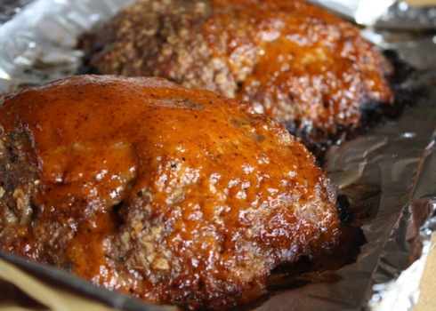 Grilled meatloaf